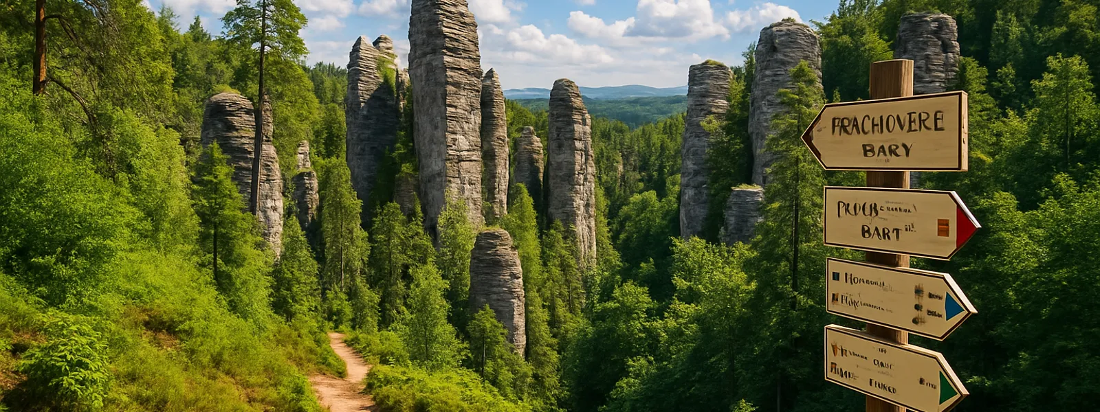 Prachovské skály – skalní město v Českém ráji